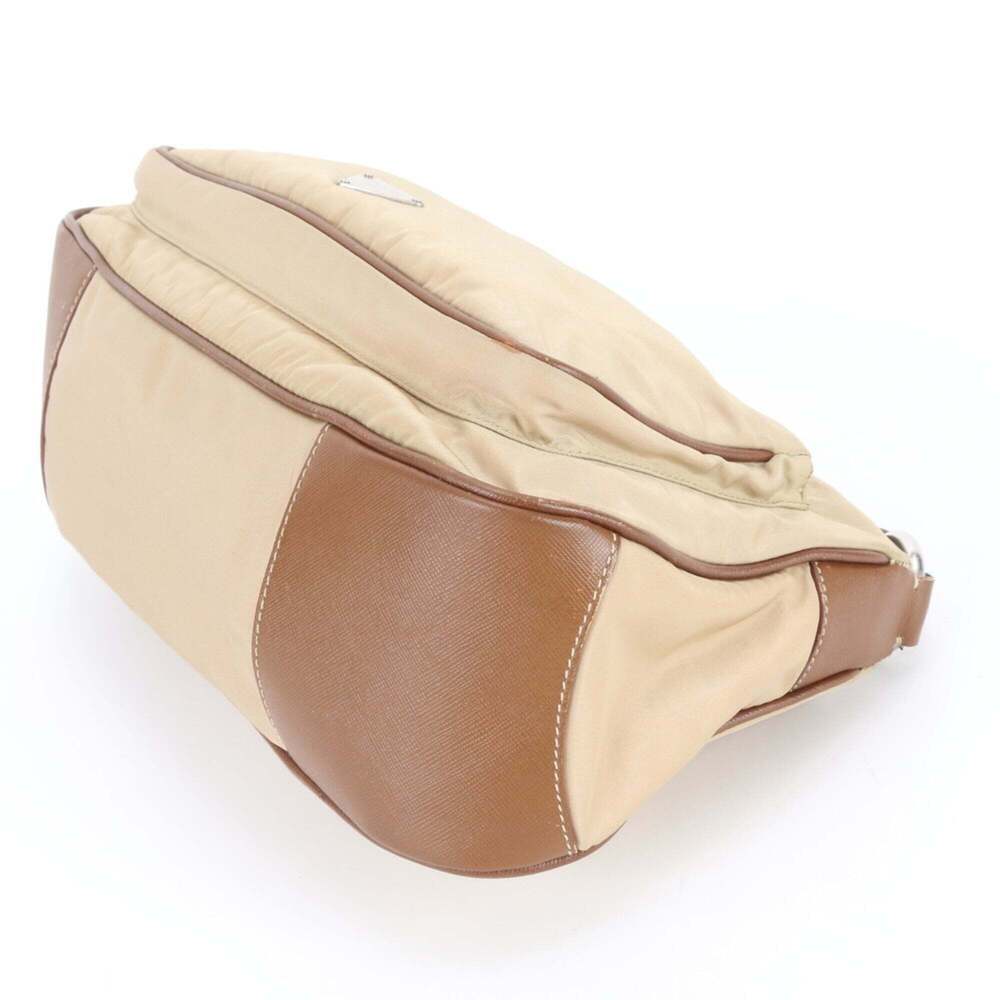 PRADA Brown Leather Shoulder Bag - Picture 6 of 8